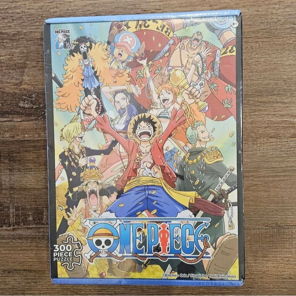 One Piece 300-Piece Puzzle 13.78 X 19.69 in. New Unopened Box Poster Included